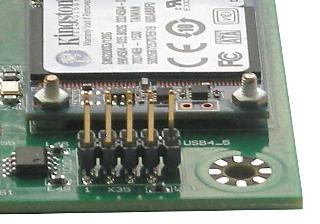 Пломбы на гайках крепления SSD к материнской плате